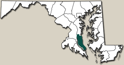 Calvert County (MD) adjacent to Chesapeake Bay